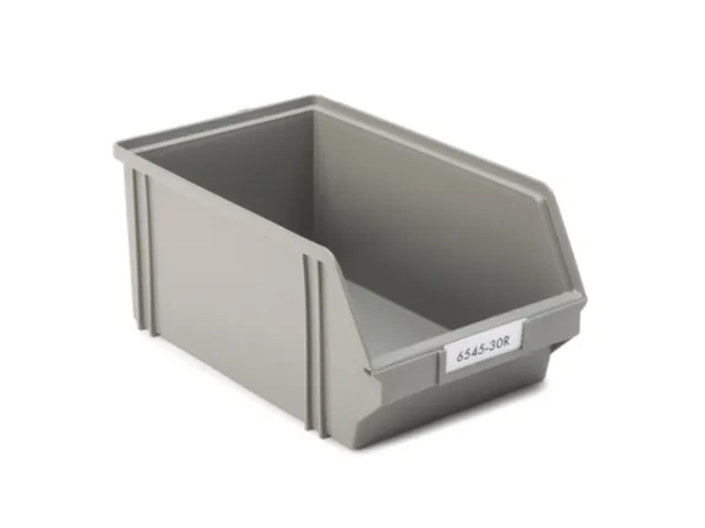 magazijnbak,HxBxD 153x205x340mm,PP,grijs