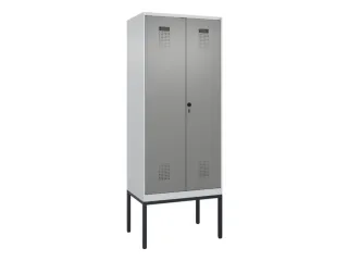 PBM-locker,HxBxD 2120x800x500mm,2vak,vak B 400mm,draaigrendel - 2