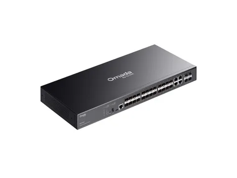 OMADA SG5428XF netwerk switch Managed L3 Zwart