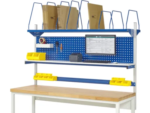opbouwelement,v. werkbank,HxBxD 1130x2000x350mm,draagverm. 100kg,staal