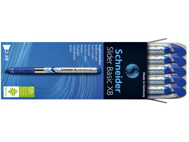 Rollerpen Schneider Slider Basic Blauw XB 0.6mm