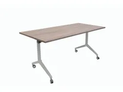 Schaffenburg Klaptafel 140x80cm Blad Robson Eik 25mm Frame Alu