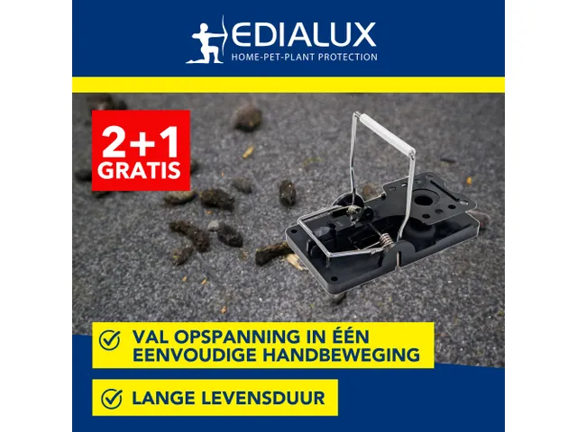 Quicksnap Rattenval, Promopack 2+1 Stuks