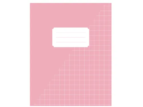 Schrift Kangaro A5 ruit 10mm 80pagina's 60gram 10stuks pastel assorti