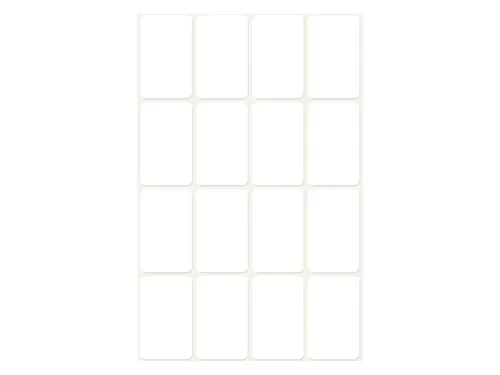 Etiket Avery Zweckform 3074 29x18mm wit 96 stuks