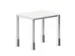 In hoogte verstelbaar bureau,HxBxD 720-840x800x600mm,Bl-wit