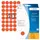 HERMA 2252 Multipurpose etiketten Rond 19mm Rood 1280 stuks