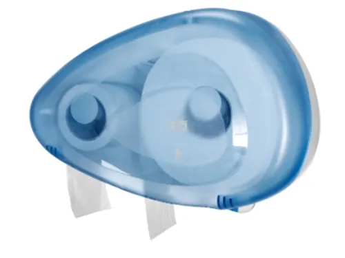 Tork Mini Jumbo Toiletpapier Dispenser Kunststof Blauw 38x27x13cm