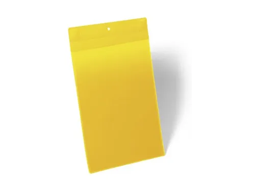 Neodymium magnetische documenthouder A4 staand formaat Geel