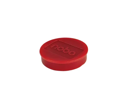 Magneet Nobo 32mm rood 10 stuks