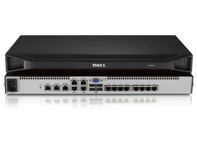 DELL DAV2108, 1600 x 1200 Pixels, Ethernet LAN, Rack-montage, 1U, Zilv