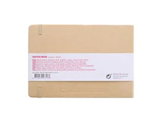 Schetsboek Talens Art Creation 80 witte vellen 140gr 210x150mm kraft - 3