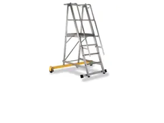 Platformladder Aluminium Bordes H X B X D 1000X 600X 630Mm 4Treden