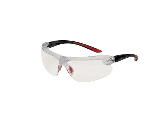 Bollé Iris +2,5 veiligheidsbril op sterkte, heldere lens, per stuk