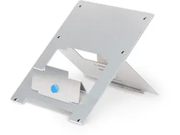 Ergonomische laptopstandaard R-Go Riser Flexible Zilver