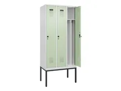 locker voor scheiding van kleding,HxBxD 2120x900x500mm,3vak