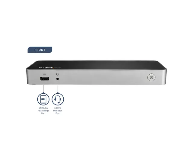 Station d'Accueil USB C Double Écran HDMI & DisplayPort 4K 30Hz