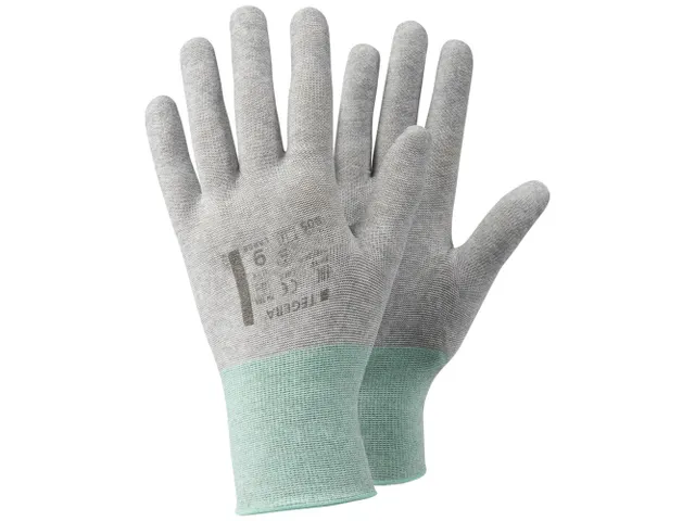 Tegera 805 precisiehandschoenen ESD grijs maat 10 12 paar