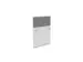 cache de banque d'accueil,p. table de bureau,Bl-blanc,BN8078-gris
