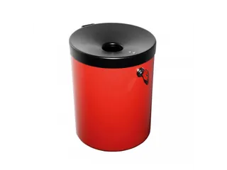 wandasbak,HxØ 250x180mm,romp staal,romp rood - 1