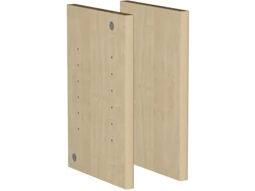 vakzijwanden,v. balie,B 320mm,hout,esdoorn
