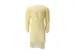 Pp Non Woven Isolatieschort Geel Pe Coating Tricot Manchet 100 Stuks