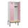 locker met bank,HxBxD 2120x800x815mm,2vak,vak B 400mm,cilinderslot