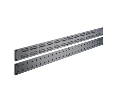 zijrail sleufplaat,HxBxD 76,2x990x13mm,staal,RAL7016