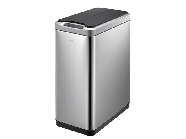 Stijlvolle Afvalbak Phantom Sensor Bin 45 Liter Mat Rvs Zwart