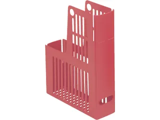Tijdschriftcassette Collecta A4 rood - 1