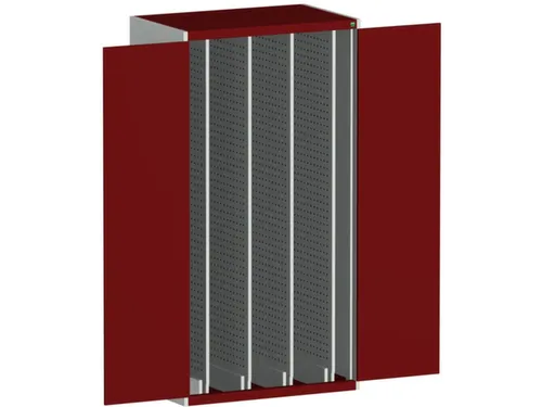 verticale kast,HxBxD 2000x1050x650mm,deur m. perforaties