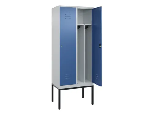locker voor scheiding van kleding,HxBxD 2120x800x500mm,2vak
