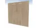 dubbele vleugeldeur,v. scheidingswand,2ordnerhoogte,HxB 860x830mm,hout
