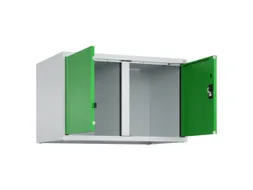 opzetkast,v. locker voor scheiding van kleding,2vak.,vak B 400mm