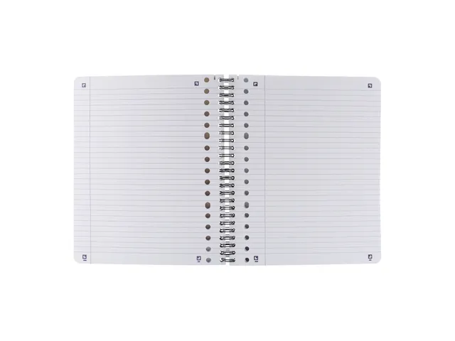 Bloc de cours Oxford School A5 17perf ligné assorti