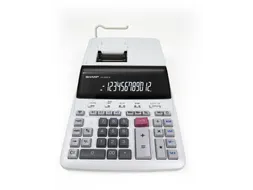 SHARP bureaurekenmachine CS-2635LW Wit