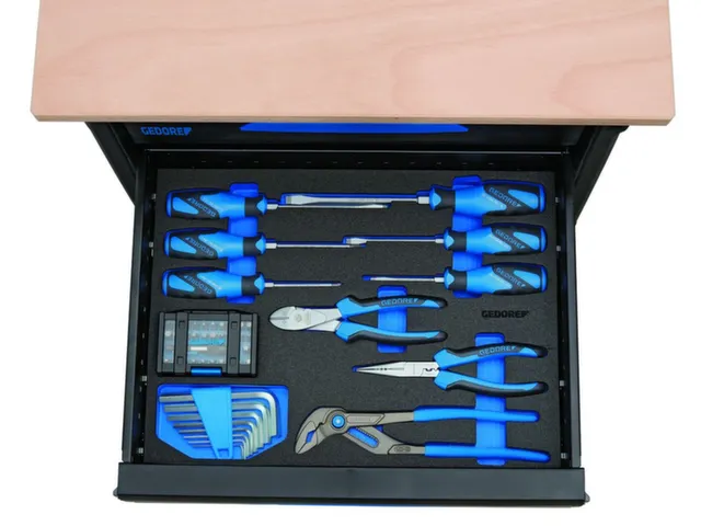 1110 WMW S-02 WorkMo B2met 72-delig gereedschapsassortiment