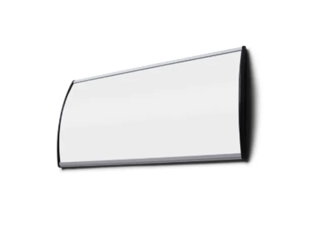 Informatiebord Office Curved A4 zilver