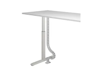 Addit kabelgeleider Wit voor zit-sta Bureau 130cm incl. magneethouder - 8