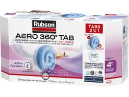 Rubson Aero 360 Vochtopnemer navulling Lavendel 4 stuks