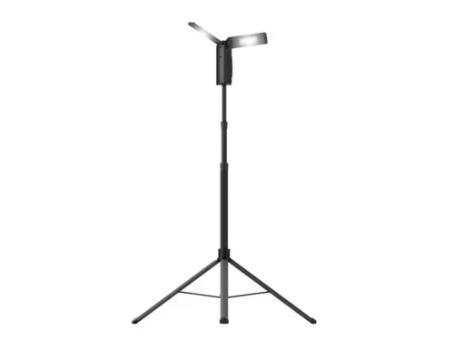 Floodlight m. statief,80 LED,1250-2500lumen,statief,straalhoek 180 °