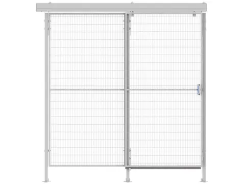 Porte Coulissante Pour Protection Machine Grillagée Hauteur De La Por