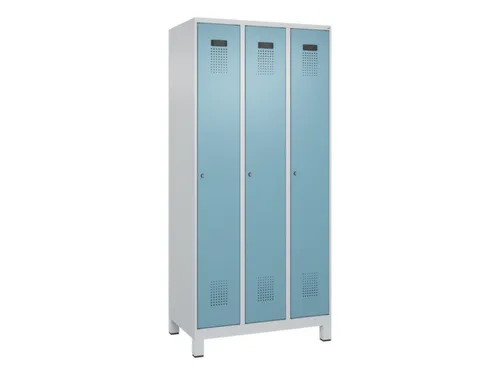 locker voor scheiding van kleding,HxBxD 1950x900x500mm,3vak
