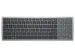 OUTLET Clavier sans fil RF + Bluetooth DELL KB740 AZERTY Belge gris/no