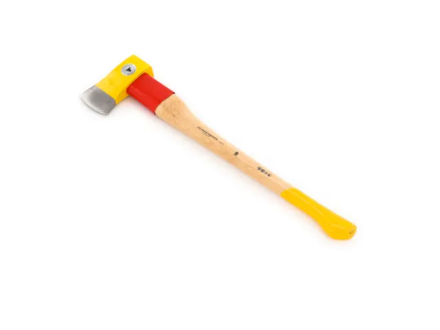 Hache SPALT-FIX ROTBAND-PLUS avec manche en hickory de 80 cm