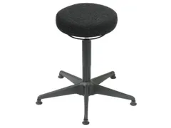 Esd Draaikruk Glijders Voetkruis 460-600mm Antraciet Stof Gasveer