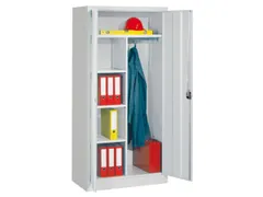 Dossier-/Kledingkast Hxbxd 1950x1000x500mm RAL7035