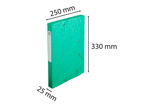 CARTOBOX glanskarton rug 25mm groen