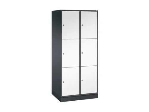grootvolume-lockersysteem,HxBxD 1950x820x600mm,2x3vakken,cil.-slot