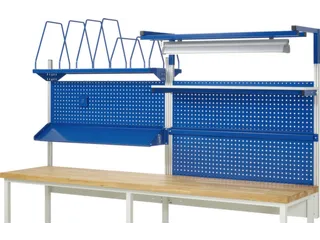 opbouwelement,v. werkbank,HxBxD 1380x3000x3000mm,draagverm. 100kg - 1